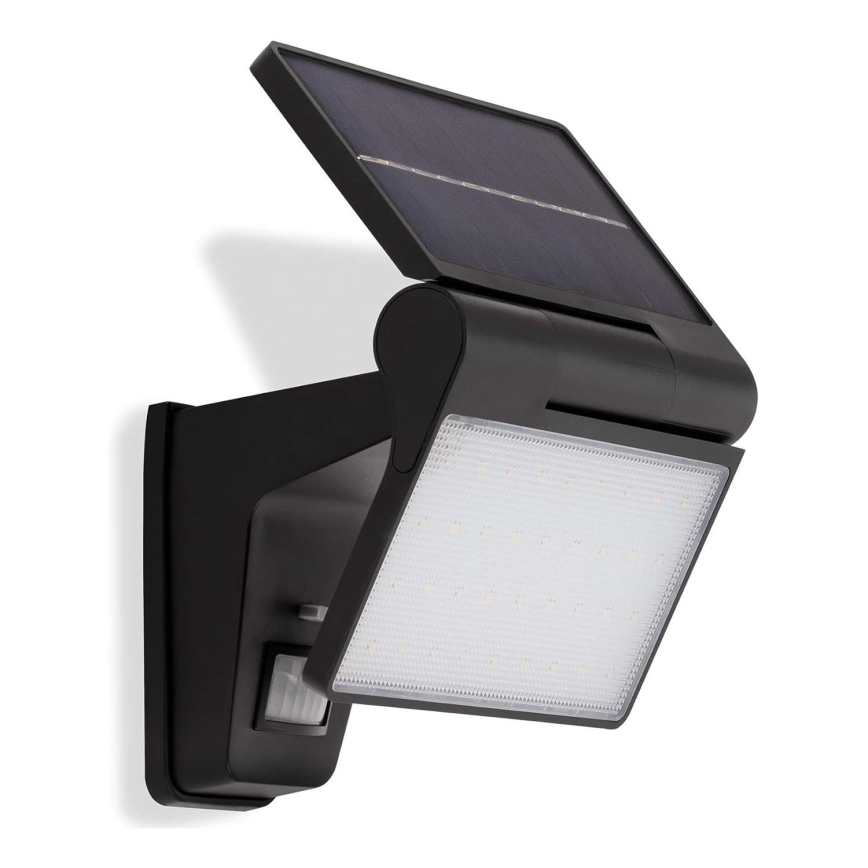 Telefunken 315205TF - LED Kinkiet solarny z czujnikiem LED/3W/3,7V IP44 2000 mAh