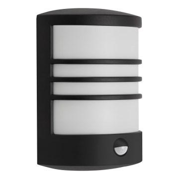 Telefunken 315505TF - LED Kinkiet zewnętrzny z czujnikiem LED/12W/230V IP44 czarny