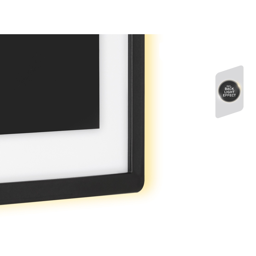 Telefunken 315905TF - Zewnętrzny kinkiet LED/15W/230V IP44 4000K czarny