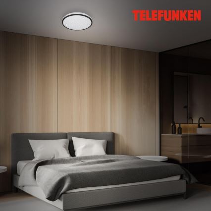 Telefunken 318305TF - LED Plafon łazienkowy z czujnikiem LED/16W/230V IP44 śr. 28 cm