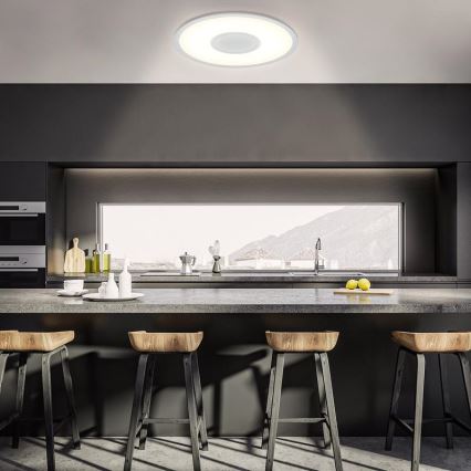 Telefunken 320104TF - LED RGBW ściemnialna oprawa sufitowa LED/21W/230V 3000-6500K śr. 45 cm + pilot zdalnego sterowania