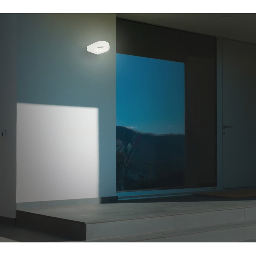 Telefunken 320206TF - Kinkiet zewnętrzny LED, 7,5W, 230V, IP44, biały