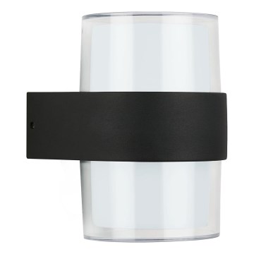 Telefunken 320405TF - kinkiet zewnętrzny LED 2xLED/8W/230V IP44 czarny