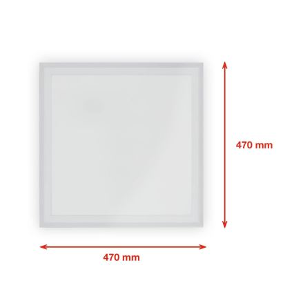 Telefunken 321206TF - LED RGBW Ściemnialny plafon LED/18W/230V 3000-6500K + pilot zdalnego sterowania