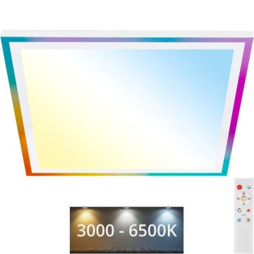 Telefunken 321206TF - LED RGBW Ściemnialny plafon LED/18W/230V 3000-6500K + pilot zdalnego sterowania