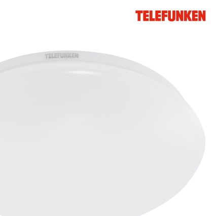 Telefunken 601206TF - LED Plafon łazienkowy z czujnikiem LED/15W/230V IP44 śr. 28 cm