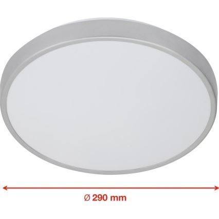 Telefunken 601604TF - LED sufitowa lampa łazienkowa z czujnikiem LED/12W/230V IP44 śr. 29 cm