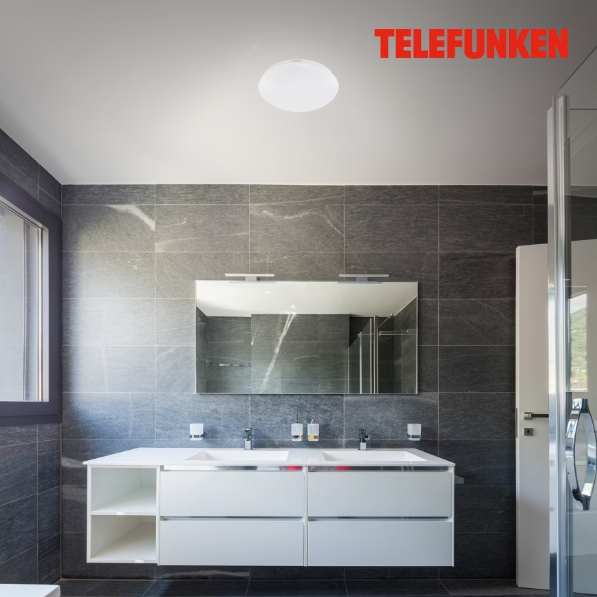 Telefunken 602006TF - LED Plafon łazienkowy z czujnikiem LED/15W/230V IP44 4000K