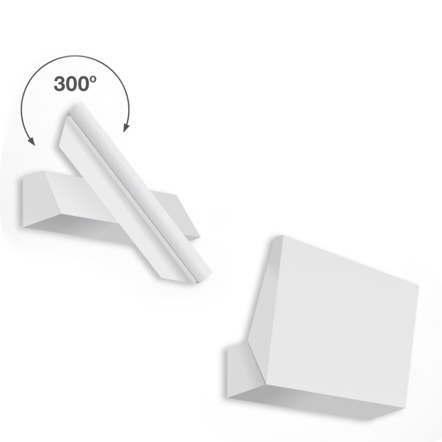 Telefunken - Kinkiet zewnętrzny LED/10W/230V IP44 biały