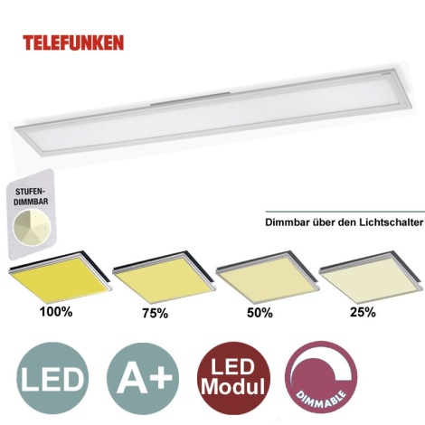 Telefunken - LED Panel ściemnialny 1xLED/24W/230V