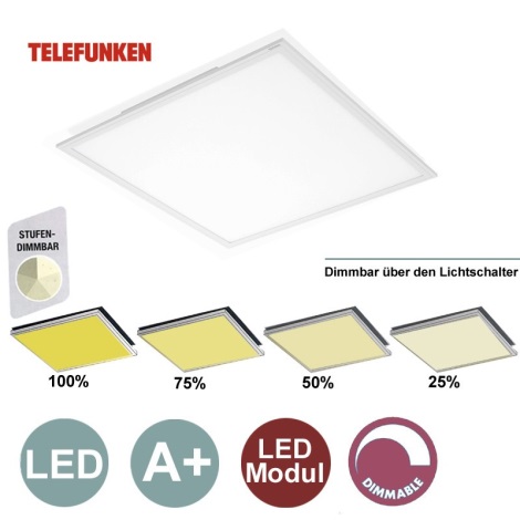 Telefunken - LED Panel ściemnialny 1xLED/36W/230V