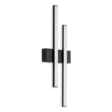 Telefunken - LED zewnętrzny kinkiet 2xLED/4W/230V IP44 czarny