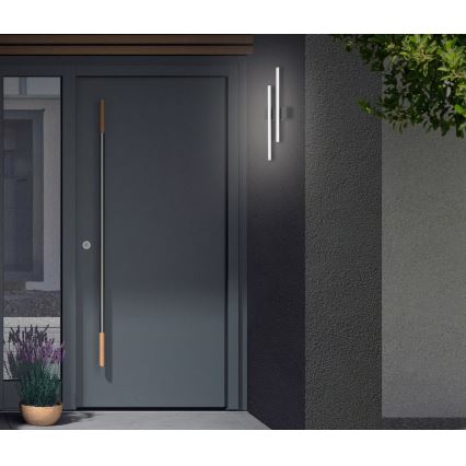 Telefunken - LED zewnętrzny kinkiet 2xLED/4W/230V IP44 czarny