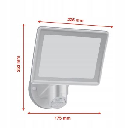 Telefunken - Reflektor LED z czujnikiem LED/20W/230V