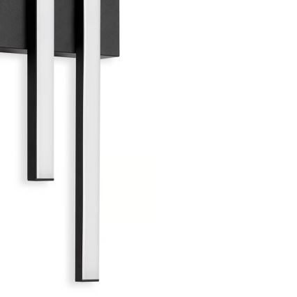 Telefunken - LED zewnętrzny kinkiet 2xLED/4W/230V 4000K IP44 czarny