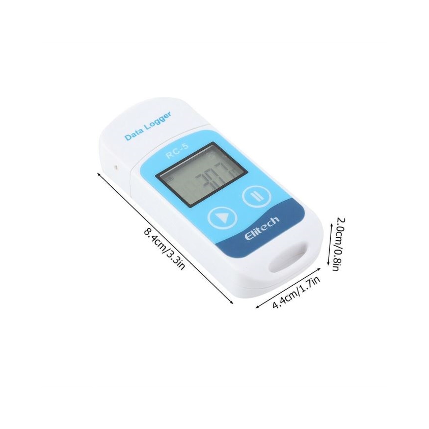 Termometr z zapisem USB IP67