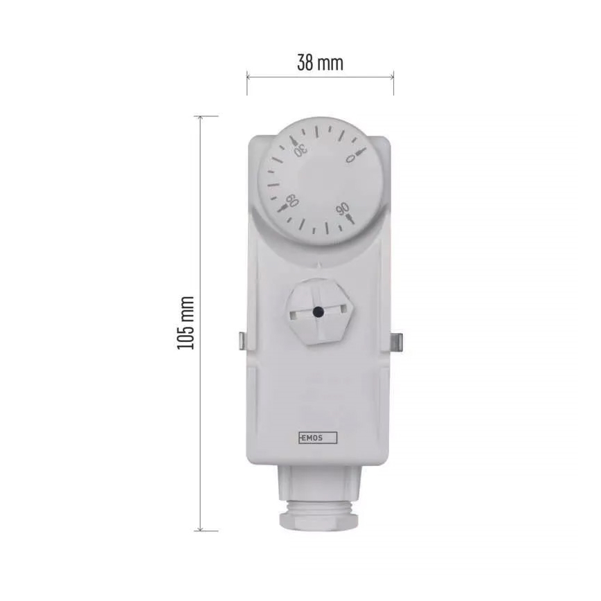 Termostat natynkowy 230V