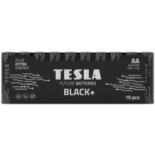 Tesla Batteries - 10 szt. Bateria alkaliczna AA BLACK+ 1,5V