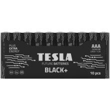 Tesla Batteries - 10 szt Bateria alkaliczna AAA BLACK+ 1,5V
