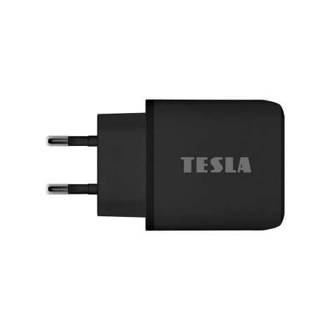 TESLA Electronics - Adapter do szybkiego ładowania Power Delivery 25W  czarny