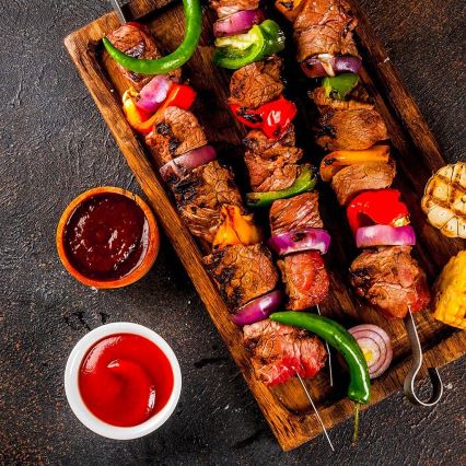 TESLA Electronics AirCook & Grill - Inteligentna wielofunkcyjna cyfrowa frytkownica z gorącym powietrzem 12 l 1800W/230V Wi-Fi