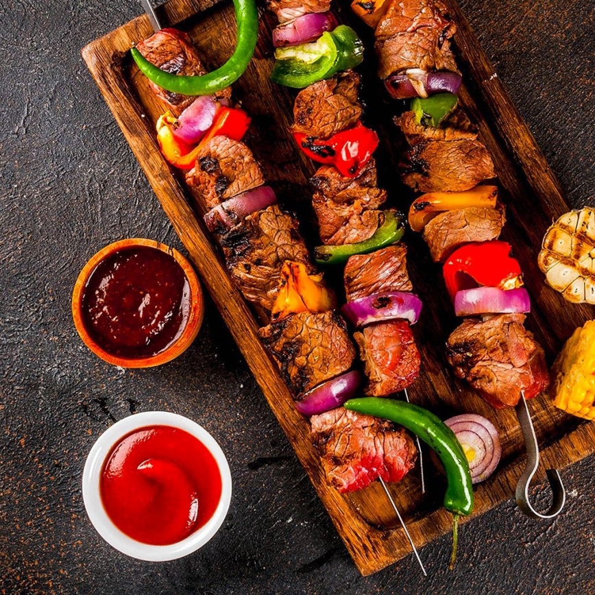 TESLA Electronics AirCook & Grill - Inteligentna wielofunkcyjna cyfrowa frytkownica z gorącym powietrzem 12 l 1800W/230V Wi-Fi