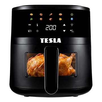 TESLA Electronics AirCook - Frytkownica beztłuszczowa 4,4 l 1450W/230V czarna