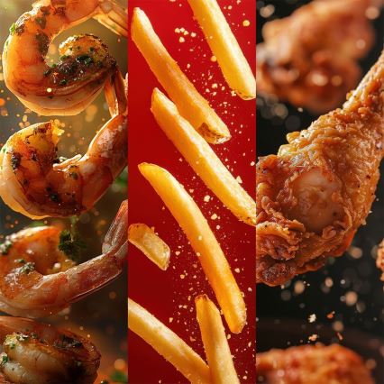 TESLA Electronics AirCook - Inteligentna wielofunkcyjna cyfrowa frytkownica z gorącym powietrzem 9 l 1700W/230V Wi-Fi