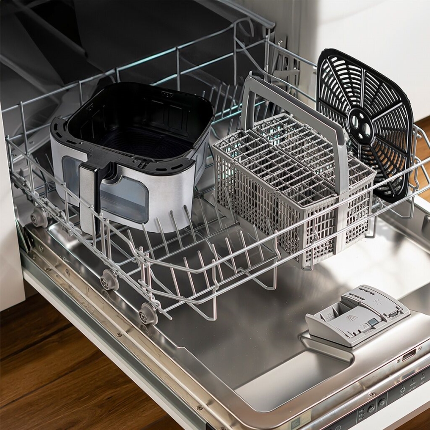 TESLA Electronics AirCook - Inteligentna wielofunkcyjna cyfrowa frytkownica z gorącym powietrzem 9 l 1700W/230V Wi-Fi