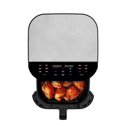 TESLA Electronics AirCook - Inteligentna wielofunkcyjna cyfrowa frytkownica z gorącym powietrzem 9 l 1700W/230V Wi-Fi