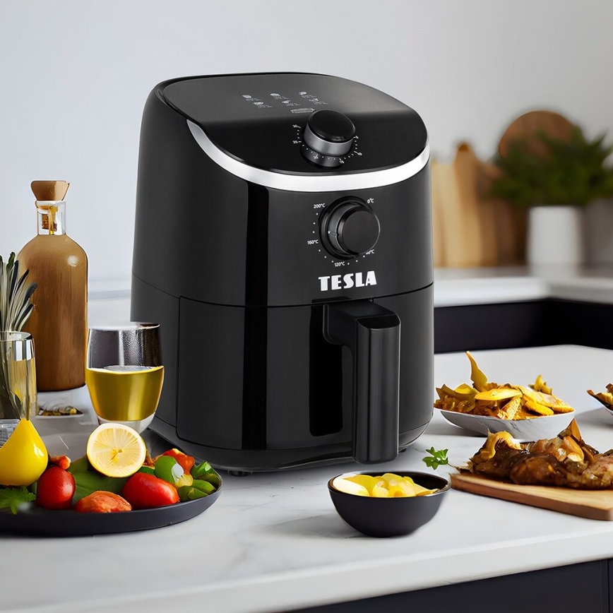 TESLA Electronics AirCook - Wielofunkcyjna frytkownica na gorące powietrze 2 l 900W/230V
