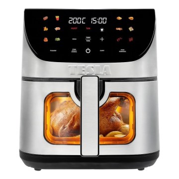 TESLA Electronics AirCook - Smart wielofunkcyjna cyfrowa frytownica na gorące powietrze 9 l 1700W/230V Wi-Fi