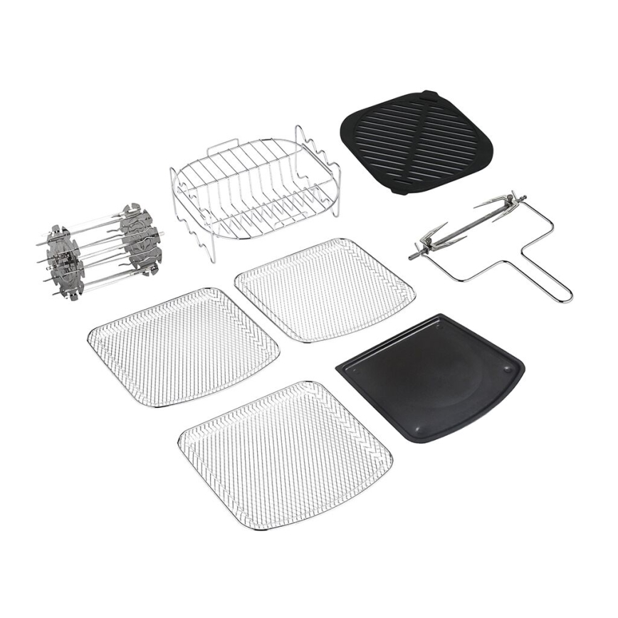 TESLA Electronics AirCook - Wielofunkcyjna cyfrowa frytkownica na gorące powietrze 11 l 2000W/230V
