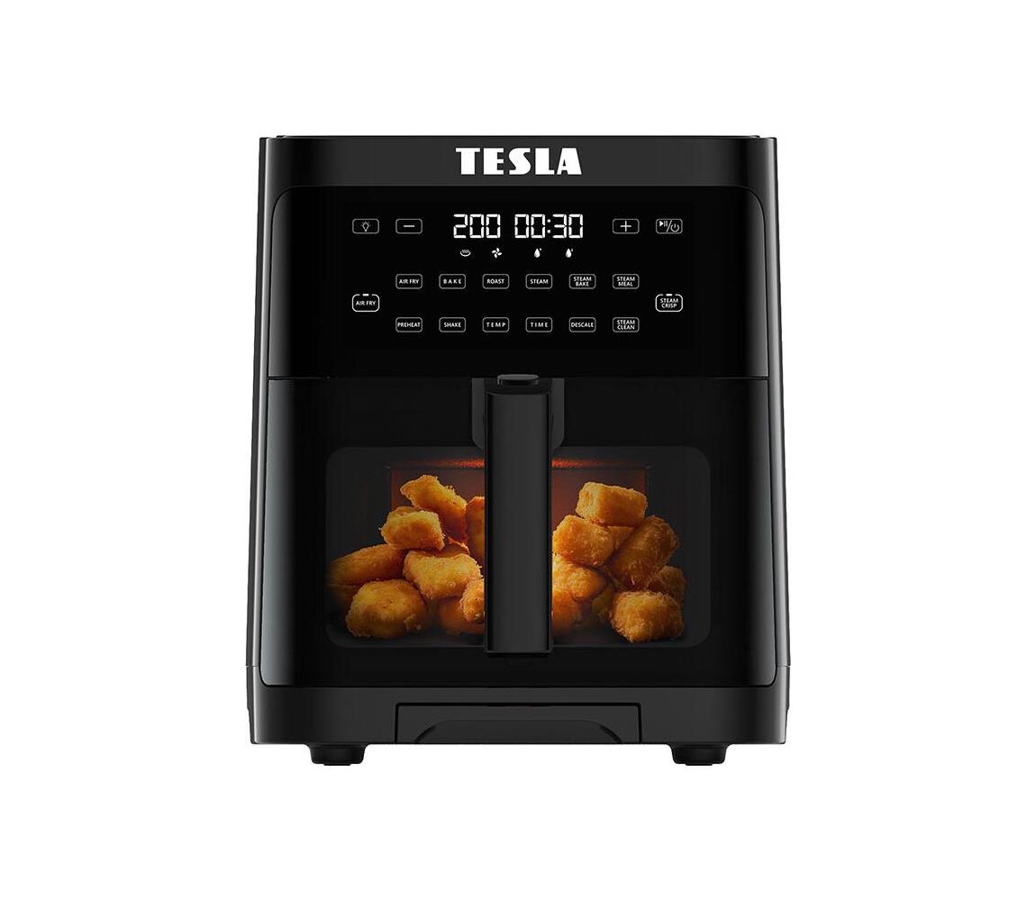 TESLA Electronics AirCook - Wielofunkc. frytkownica na parę i gorące powietrze 5 l 1500W/230V