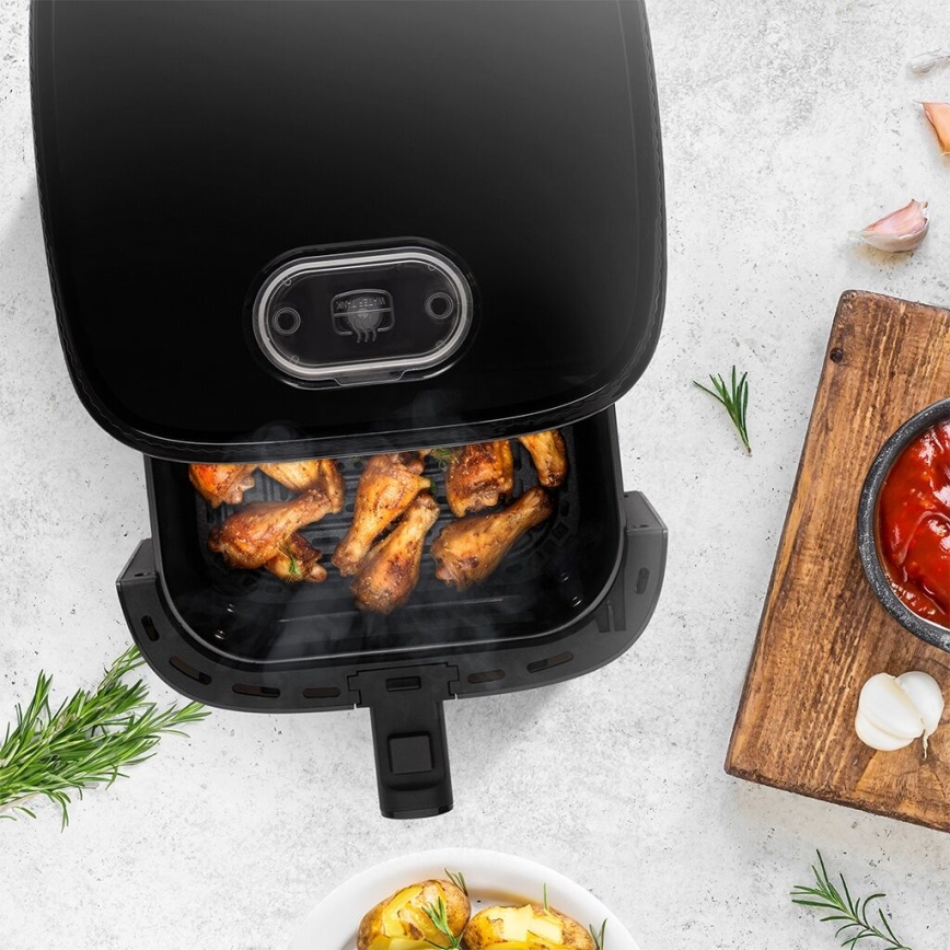 TESLA Electronics AirCook - Wielofunkcyjna cyfrowa frytkownica na gorące powietrze 5 l 1500W/230V