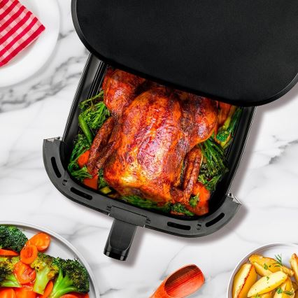 TESLA Electronics AirCook - Wielofunkcyjna cyfrowa frytkownica na gorące powietrze 7 l 1600W/230V