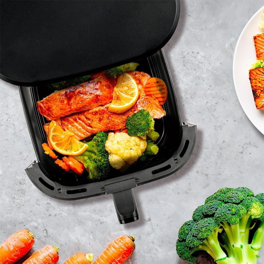 TESLA Electronics AirCook - Wielofunkcyjna cyfrowa frytkownica na gorące powietrze 7 l 1600W/230V
