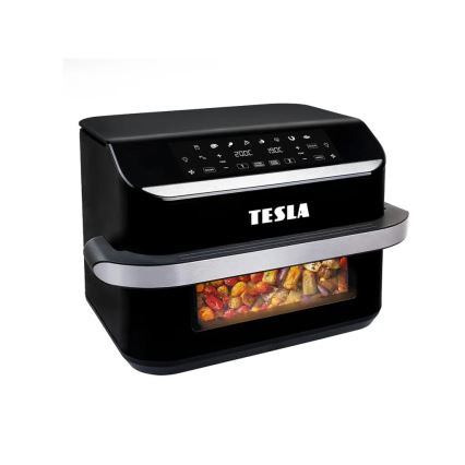 TESLA Electronics AirCook - Wielofunkcyjna, podwójna cyfrowa frytkownica na gorące powietrze 10 l 2400W/230V