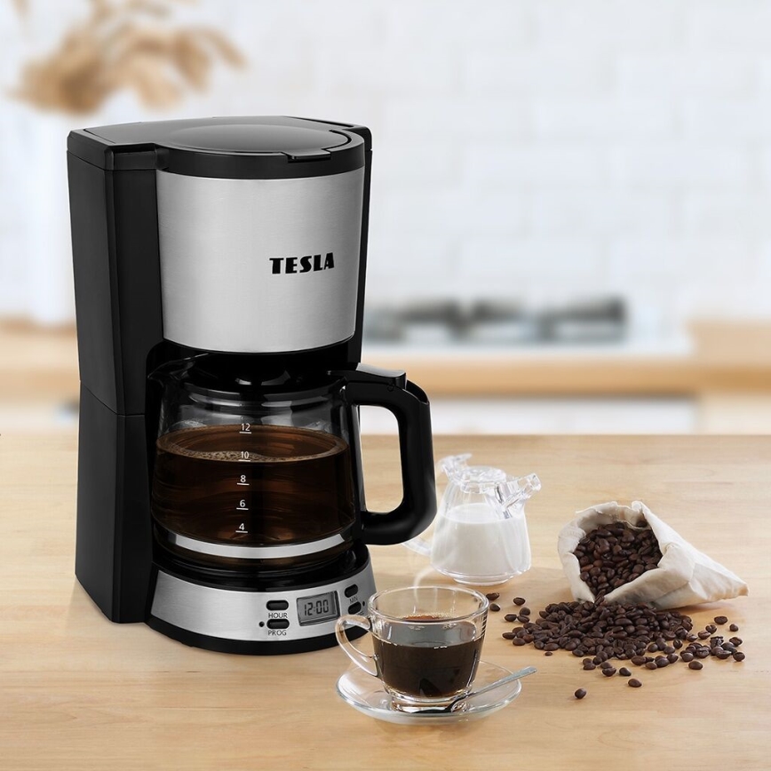 TESLA Electronics CoffeeMaster - Ekspres przelewowy do kawy 1000W/230V