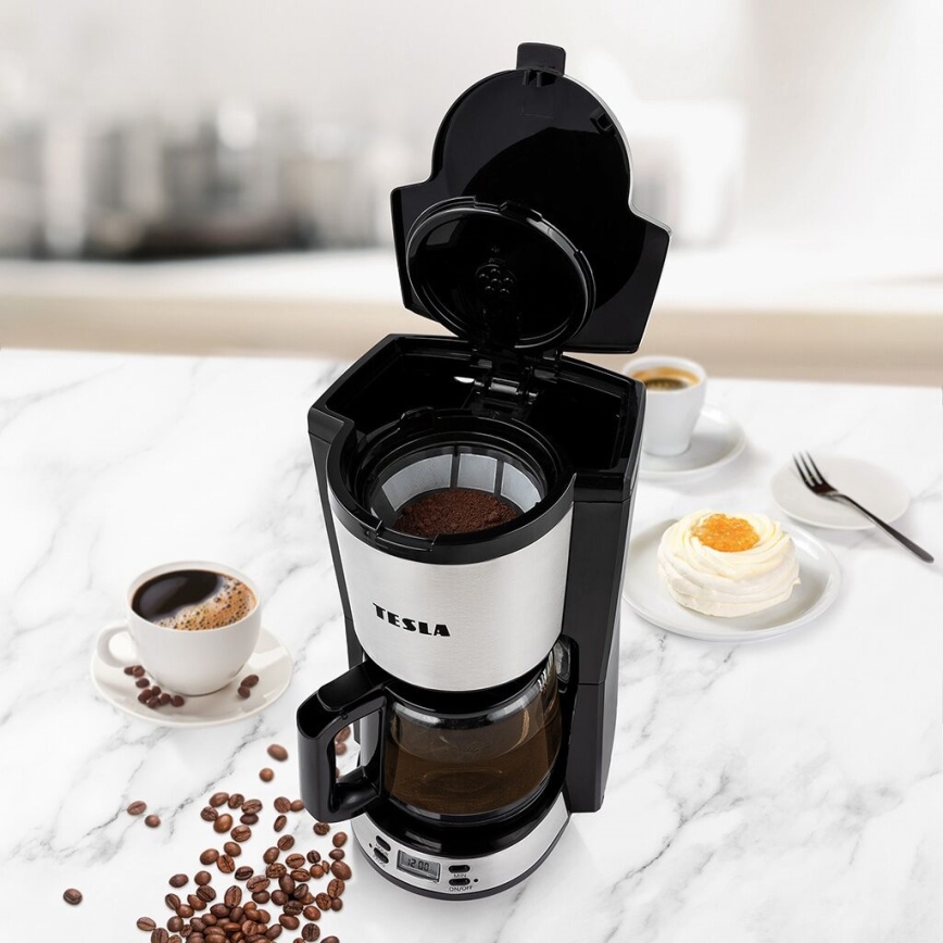 TESLA Electronics CoffeeMaster - Ekspres przelewowy do kawy 1000W/230V