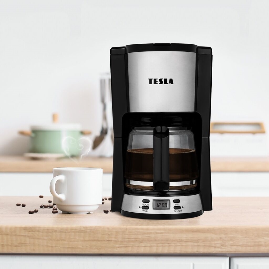TESLA Electronics CoffeeMaster - Ekspres przelewowy do kawy 1000W/230V