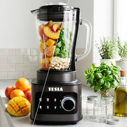 TESLA Electronics CrunchX - Blender stołowy 1500W/230V czarny