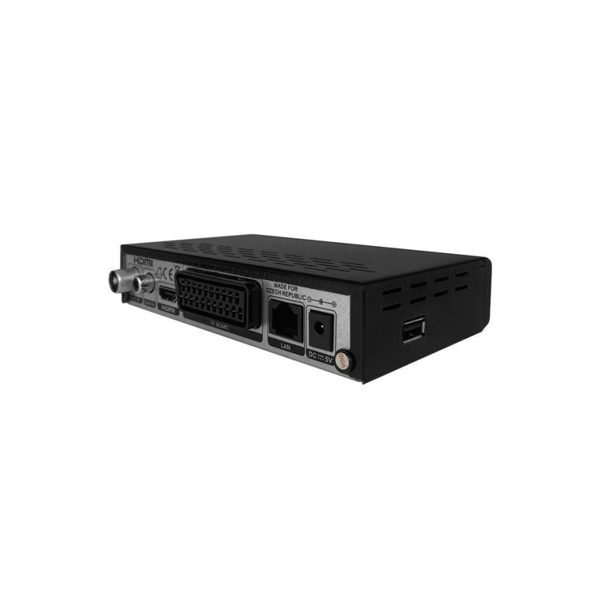 TESLA Electronics - DVB-T2 H.265 (HEVC) odbiornik, HDMI-CEC + pilot zdalnego sterowania