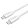 TESLA Electronics - Kabel USB Złącze USB-C 3.2 Power Delivery 1m 100W biały