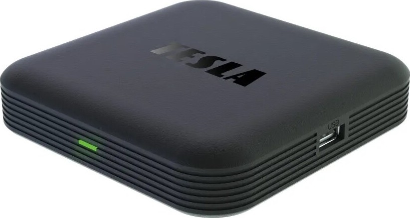 TESLA Electronics MediaBox - odtwarzacz multimedialny UHD Wi-Fi + pilot zdalnego sterowania