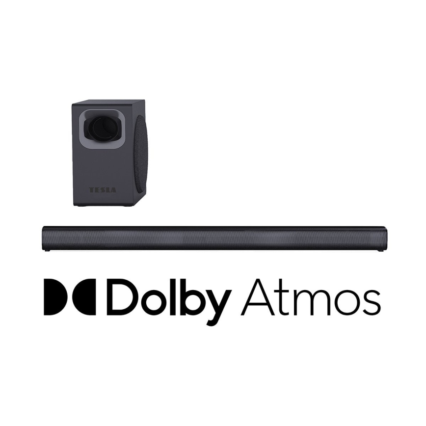 TESLA Electronics PrimeSound - soundbar Dolby Atmos 2.1 250W/230V + pilot zdalnego sterowania