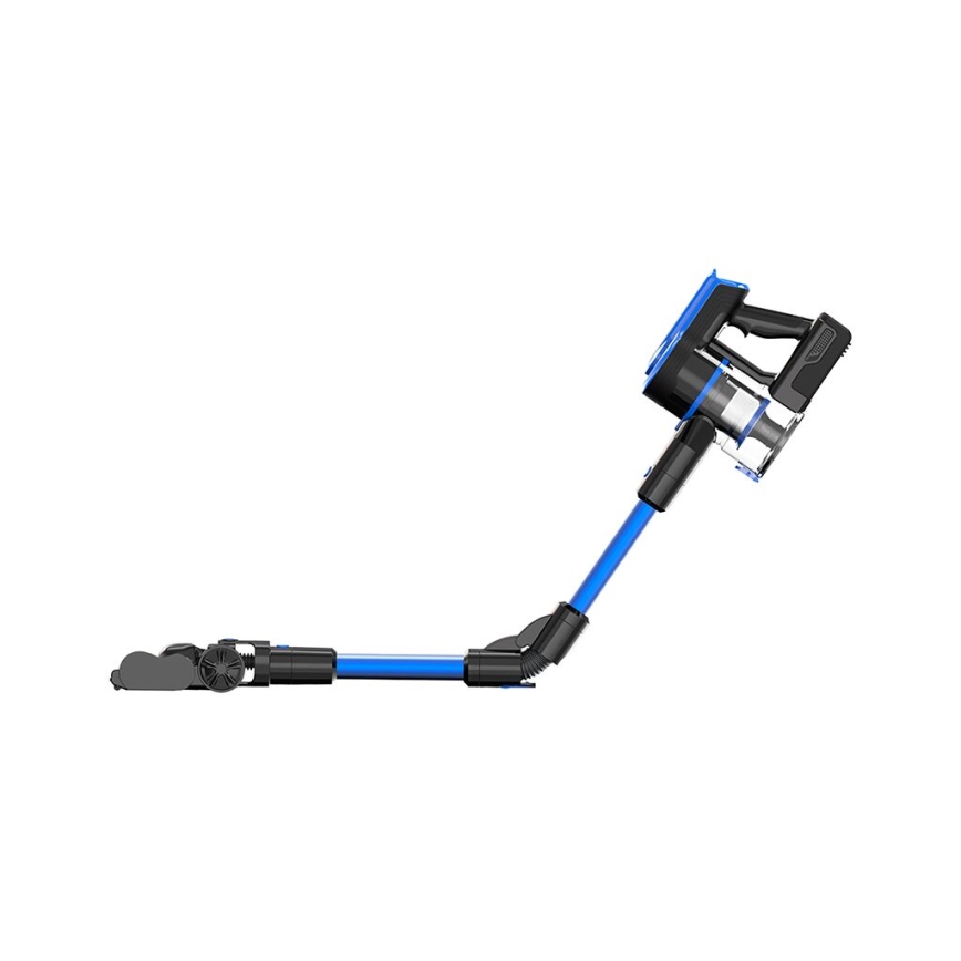 TESLA Electronics PureStar - Elastyczny bezprzewodowy odkurzacz pionowy 3w1 300W/2200 mAh czarny/niebieski