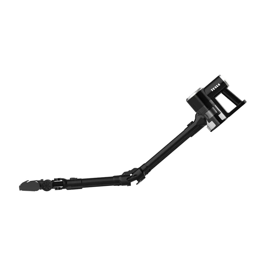 TESLA Electronics PureStar - Elastyczny bezprzewodowy odkurzacz pionowy 2w1 150W/2200 mAh czarny