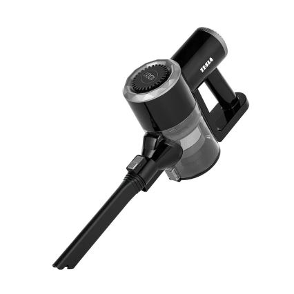 TESLA Electronics PureStar - Elastyczny bezprzewodowy odkurzacz pionowy 2w1 150W/2200 mAh czarny