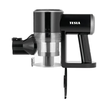 TESLA Electronics PureStar - Elastyczny bezprzewodowy odkurzacz pionowy 2w1 150W/2200 mAh czarny